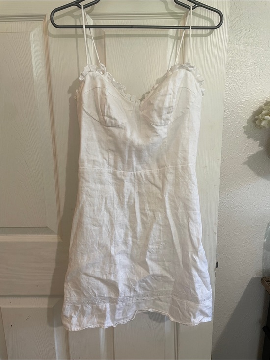 Reformation Dresses & Skirts - Reformation- Andie Linen White Slip Dress
